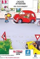 poster vélo éducation sécurité routière enfant