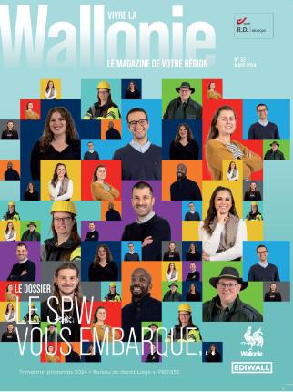 Magazine Vivre la Wallonie n°63 - Printemps 2024