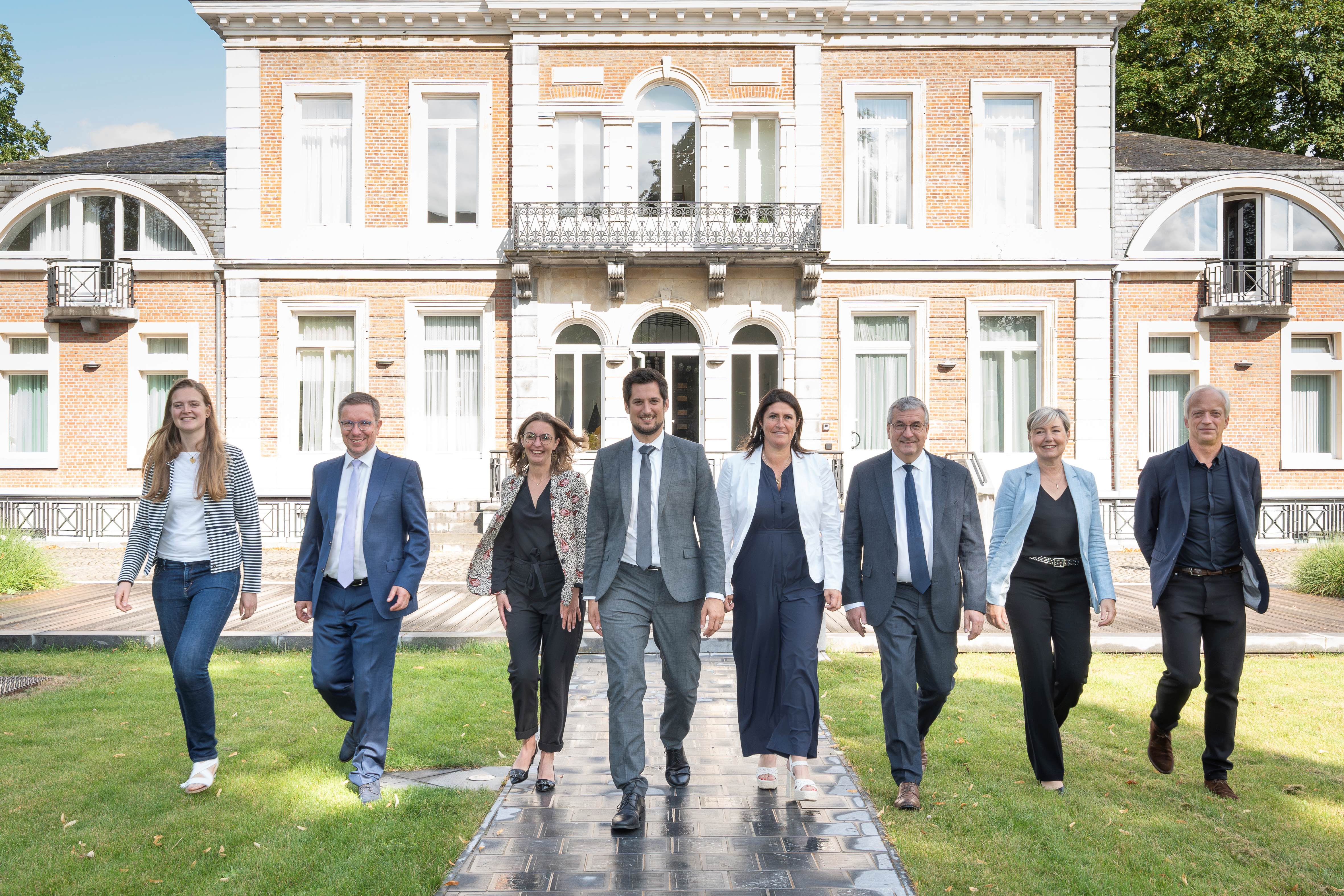Officiële foto van de Waalse regering