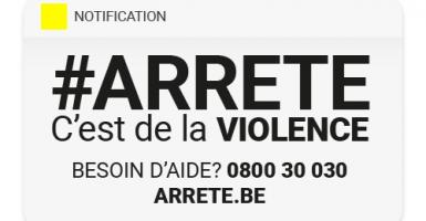 Lancement de la campagne "#ARRETE C'est de la violence"