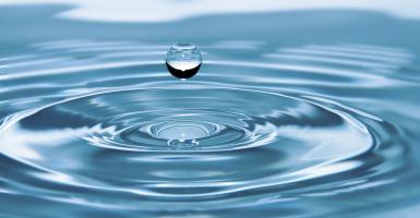 une goutte d'eau