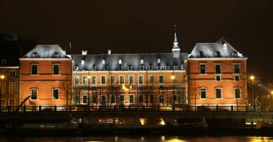 Parlement de Wallonie de nuit