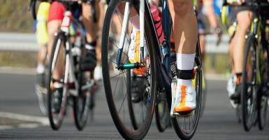 vélos sur la route