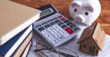 Calculatrice et tirelire