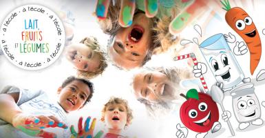 fruits et légumes à l'école