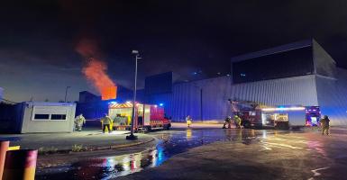 incendie Mont Saint Guibert