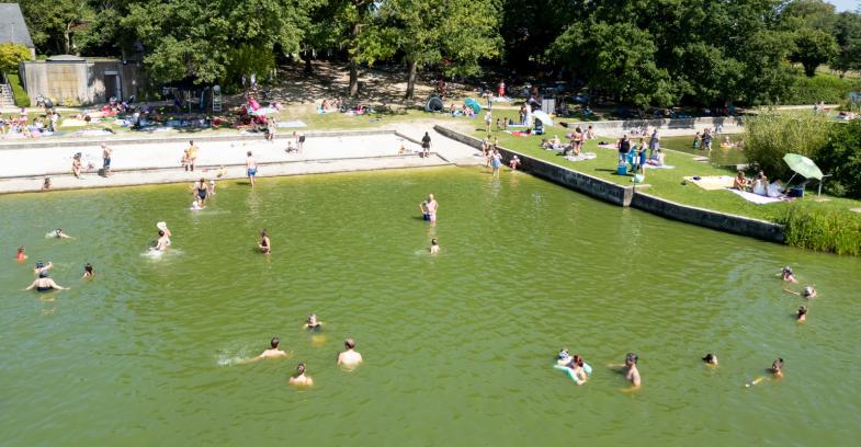 zone de baignade de Bambois