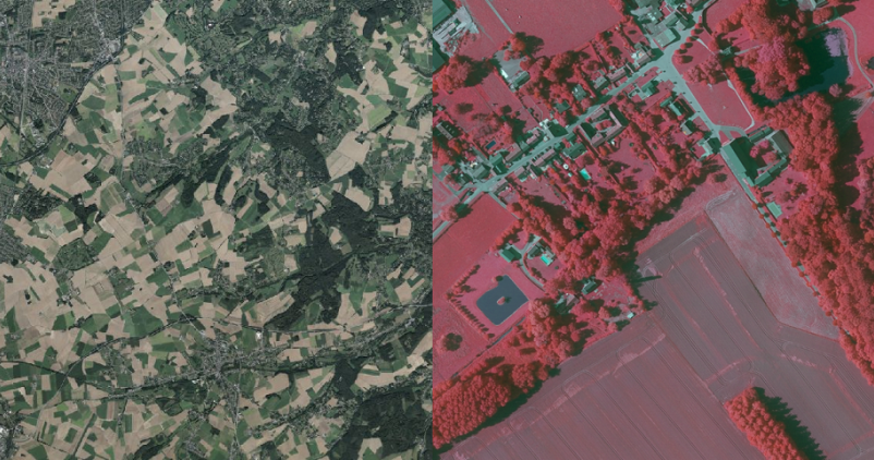 Orthophotos : découvrez la Wallonie vue du ciel !