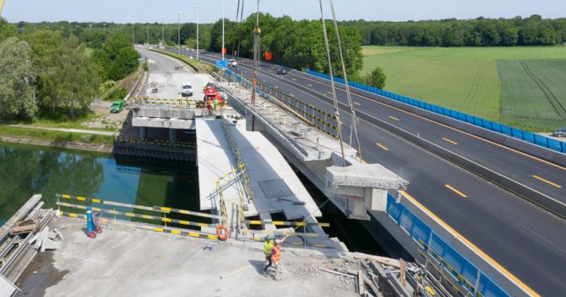 Réhabilitation du pont de Pommeroeul