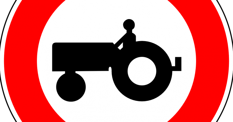 Interdiction tracteur