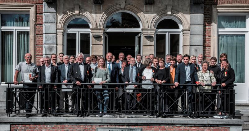 Photo de groupe Mérites wallons 2019