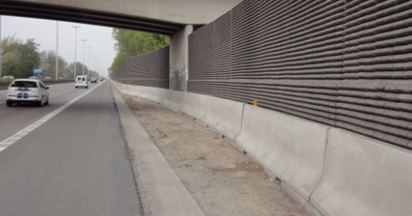 murs anti-bruit sur autoroute