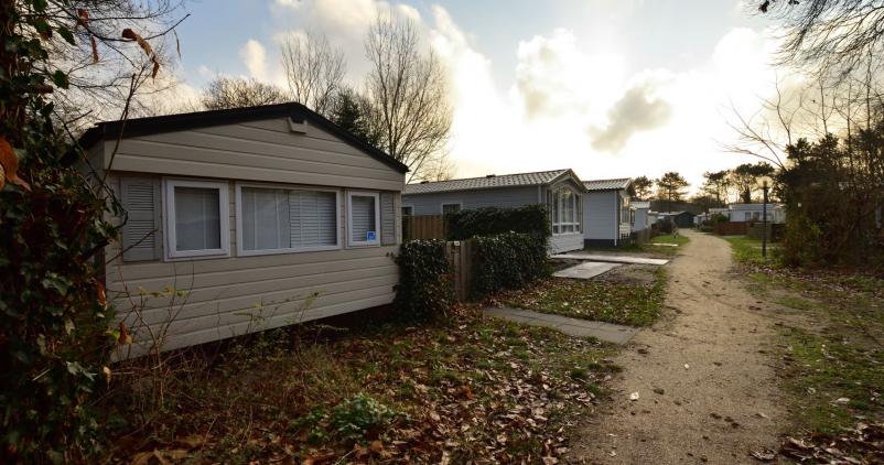 chalet dans camping