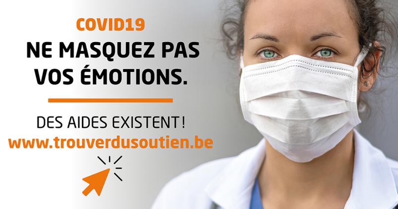Visuel de la campagne trouver du soutien