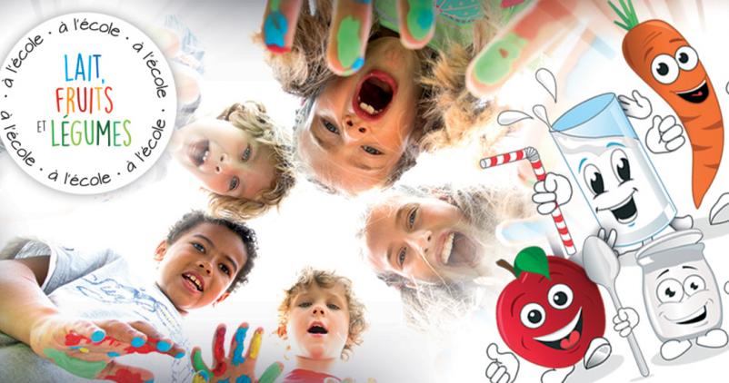 fruits et légumes à l'école