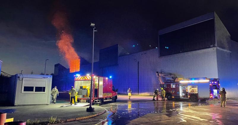 incendie Mont Saint Guibert