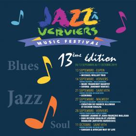 Affiche du Jazz Verviers Music Festival