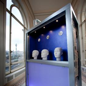 partie de l'exposition (masques)