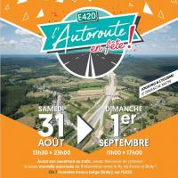 Affiche de l'évènement E420 L'autoroute en fête